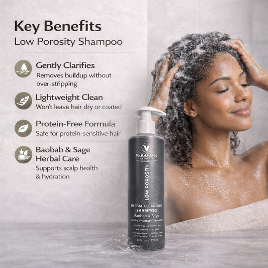 Low Porosity Cleansing Shampoo Bar | Lightweight Clarifying Cleanse