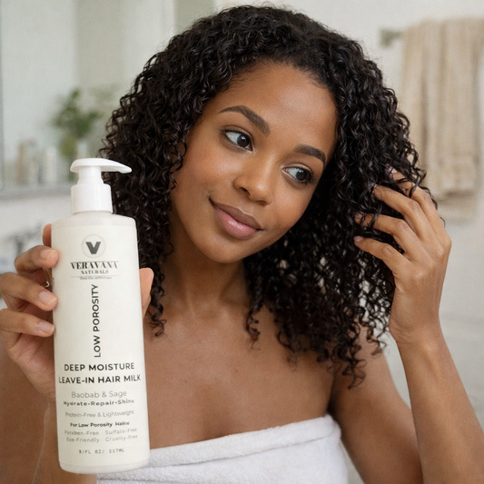 Low Porosity Leave-In Hair Milk – Baobab & Sage