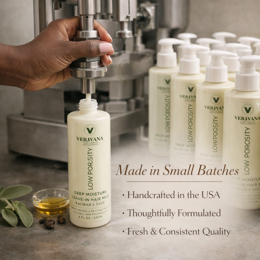 Low Porosity Leave-In Hair Milk – Baobab & Sage