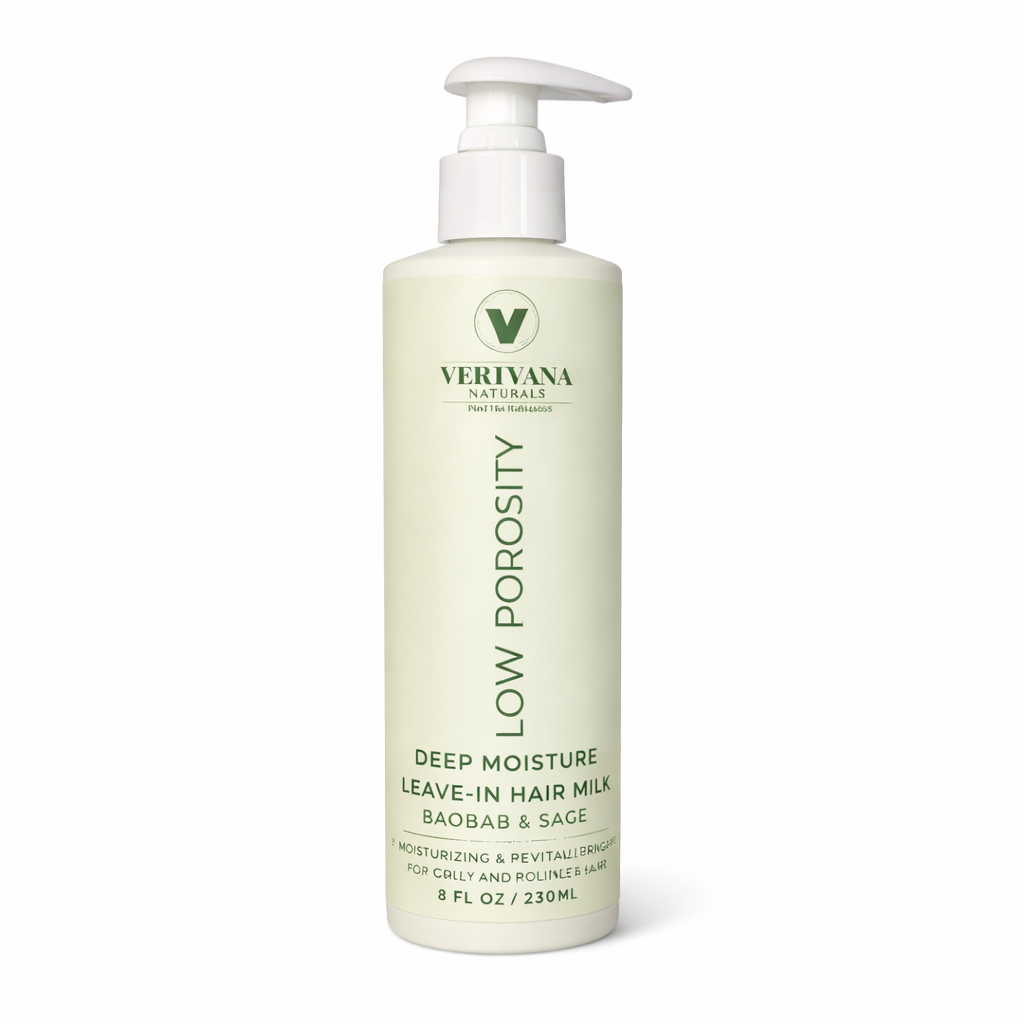 Low Porosity Leave-In Hair Milk – Baobab & Sage