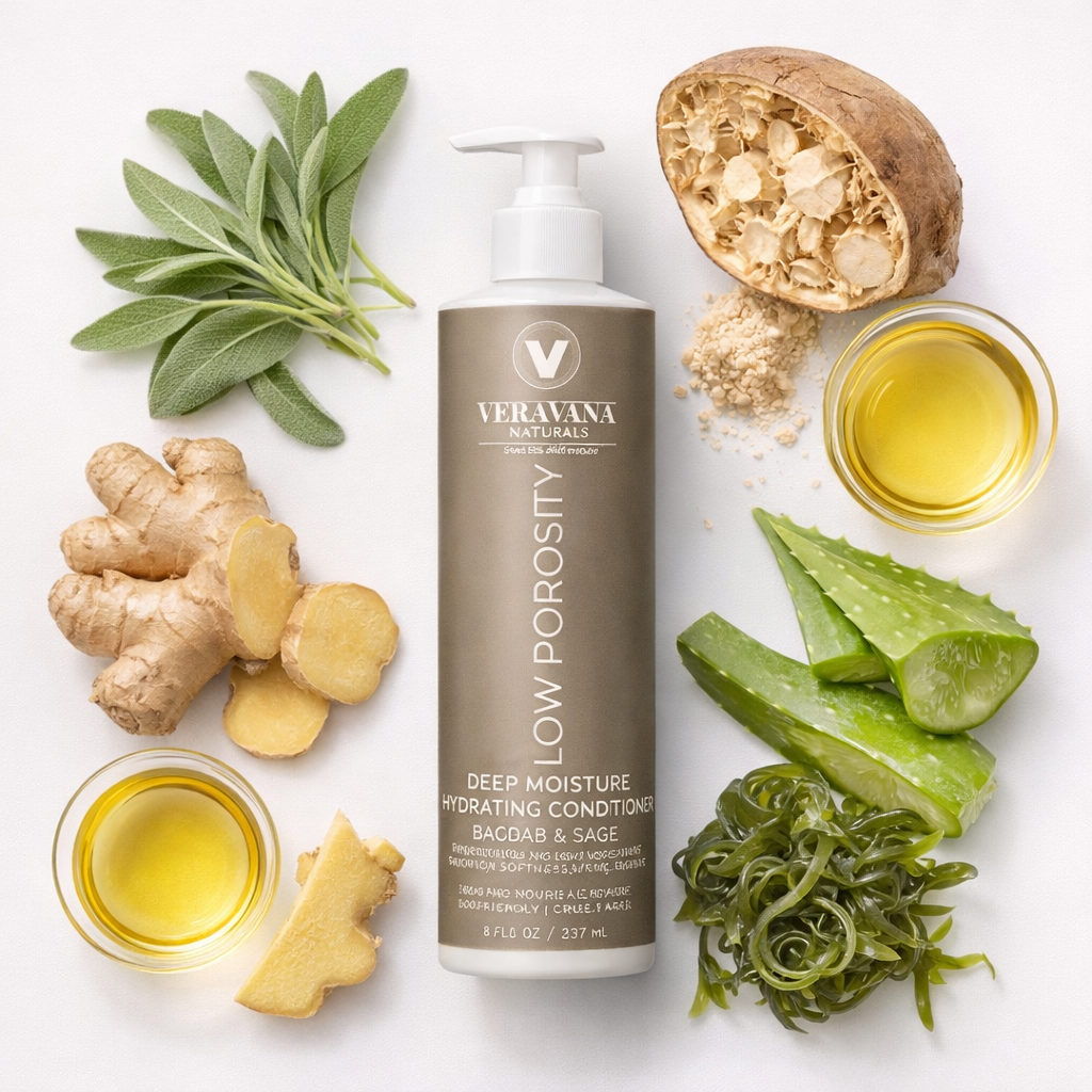 Low Porosity Deep Conditioner – Moisture Lock with Baobab & Sage