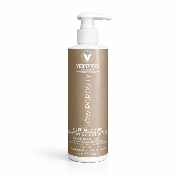 aloe vera and low porosity hair Low Porosity Deep Penetrating Conditioner – Baobab & Sage Treatment –  veravananaturals